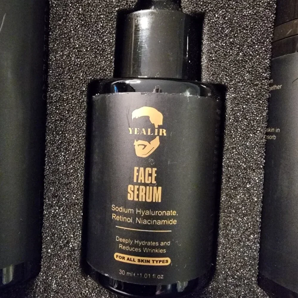 YEALIR Men's skin Care Set Boxed Gift 5 Piece Set